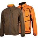 Somlys Veste Polar reverse lady orange/marron