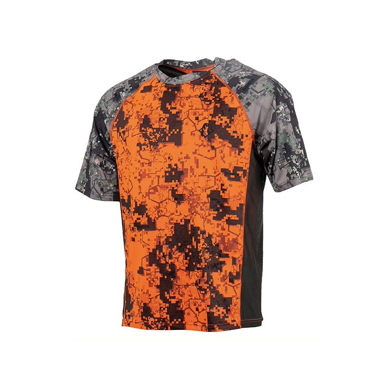 Somlys T-shirt stretch digital orange