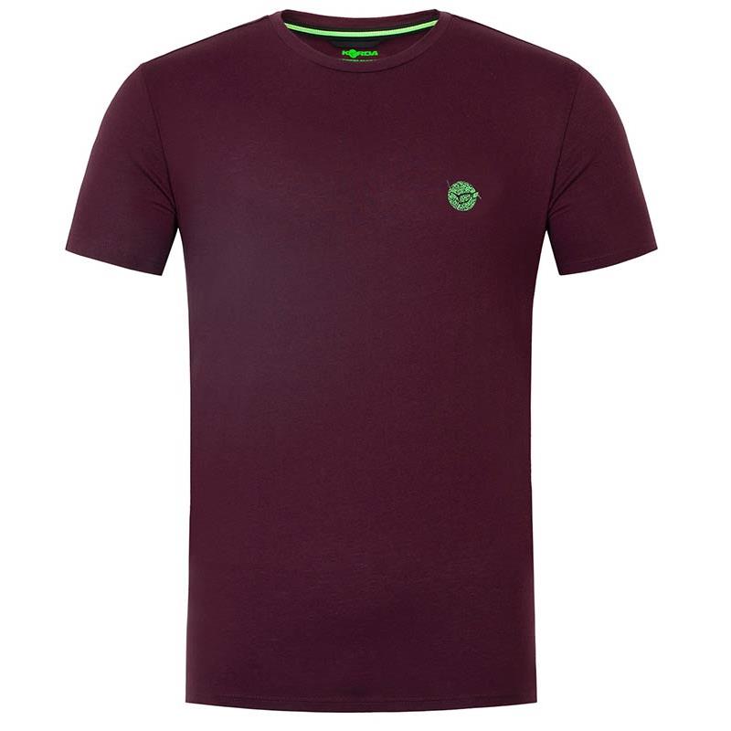 Korda Tee-shirt birdsnest burgundy