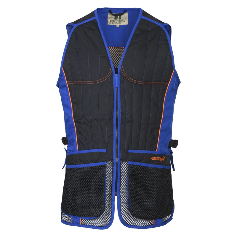 Percussion Gilet de trap evo noir bleu