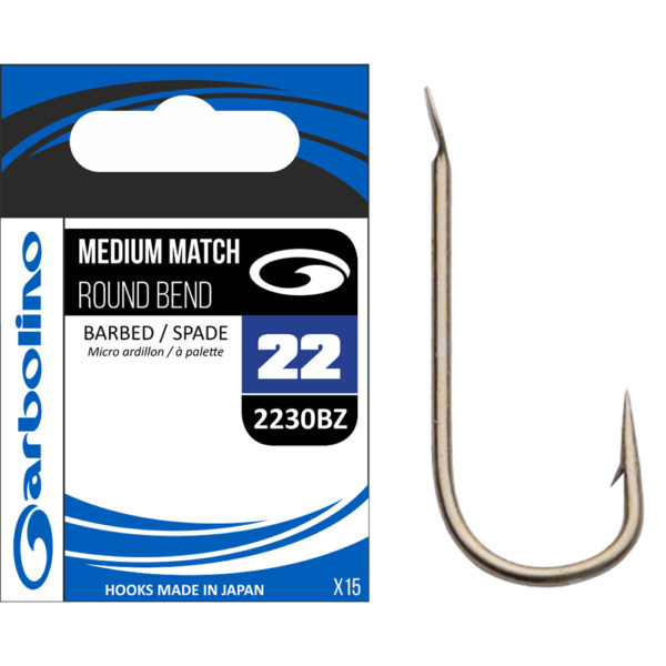 Garbolino Medium match round bend 2230BZ