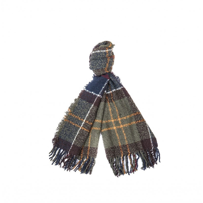 Barbour Echarpe Tartan Boucle