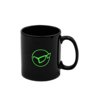 Korda Mug glasses logo black