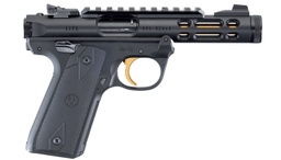 [M0644964] Ruger 22/45 lite 4.4" noir anodisé canon or fileté