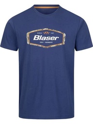 Blaser T-shirt badge 24 navy