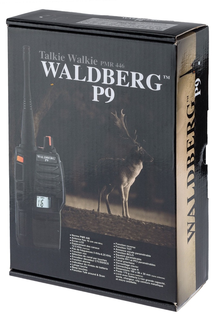 Waldberg Talkie walkie P9 PMR 446 Version 2