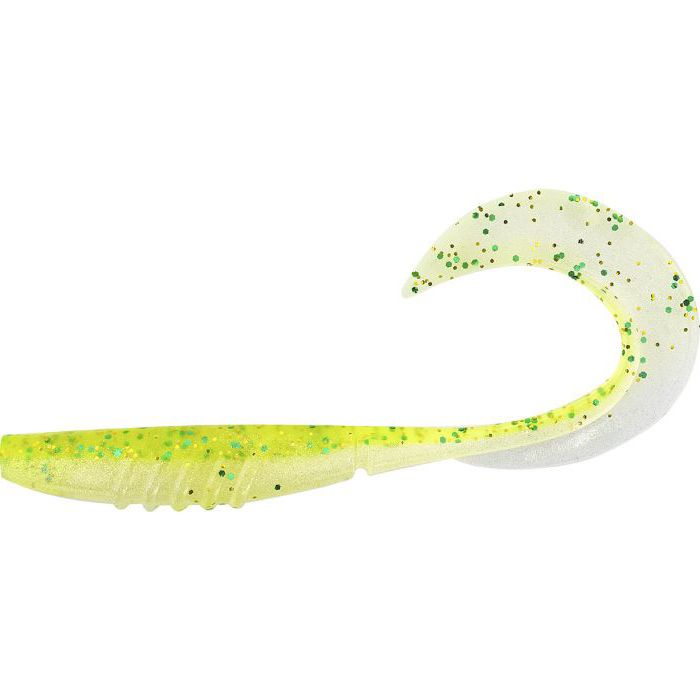Megabass X layer curly 7'' - lime shad