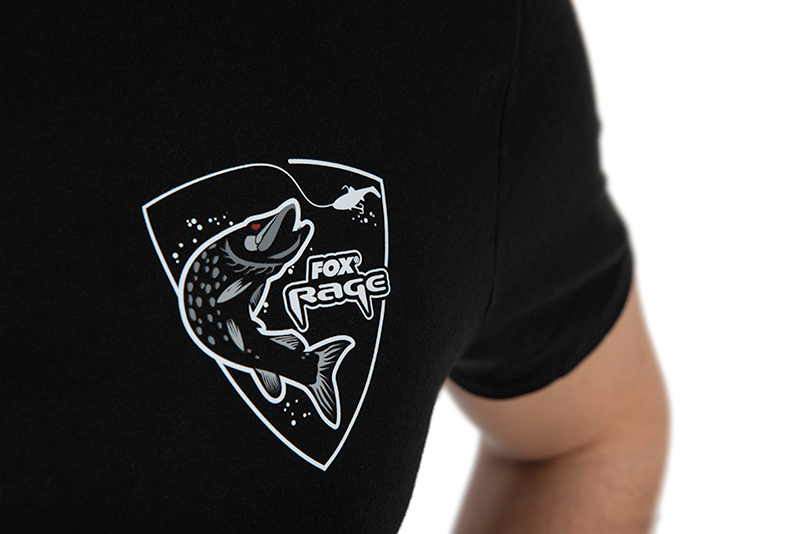 Fox rage T-shirt limited edition black pike