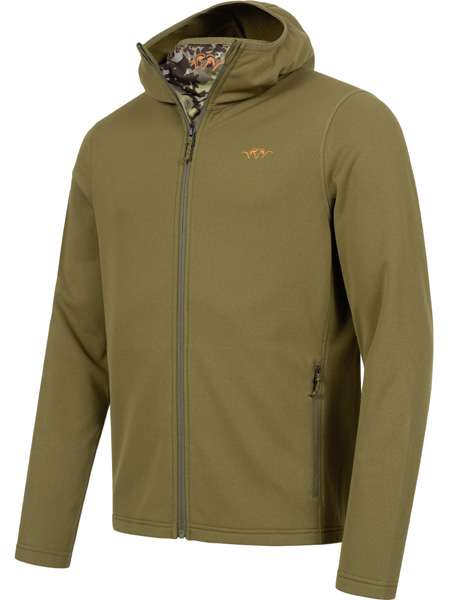 Blaser Hoody drain FZ dark olive