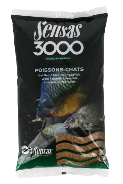 Sensas 3000 poisson chat 1kg