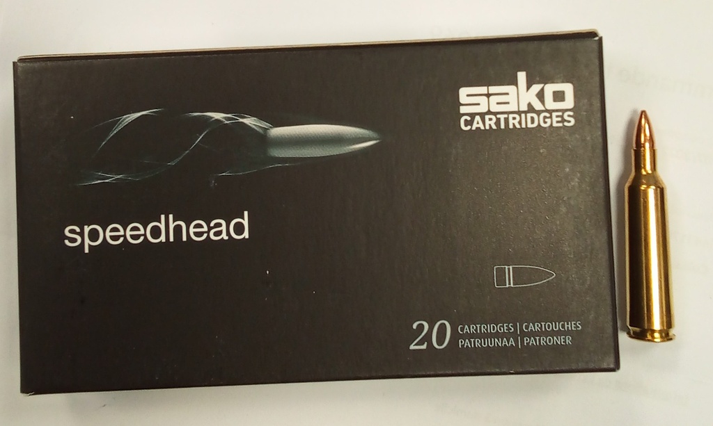 Sako 22-250REM speedhead FMJ