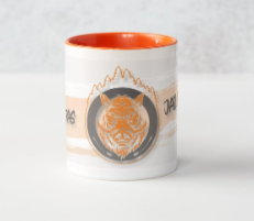 Mug sanglier "J'peux pas j'ai chasse"