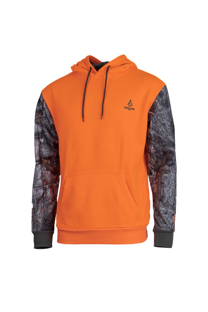 Treeland Sweat kid orange capuche