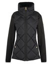 Barbour International strada quilted sweat black