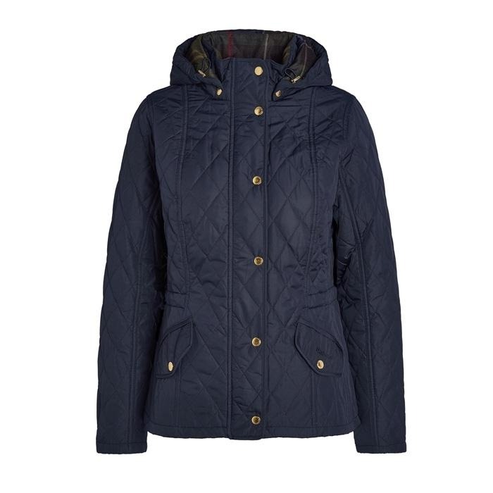 Barbour Milfire quilt navy classic