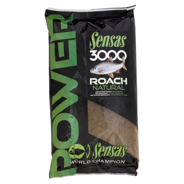 Sensas 3000 power roach natural 1kg