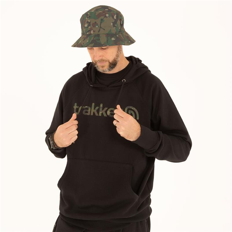 Trakker Sweat CR logo black camo