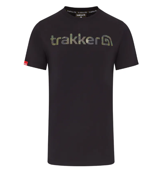Trakker T-Shirt CR logo black camo