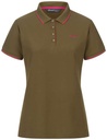 Blaser Polo femme dunkel olive heidekraut