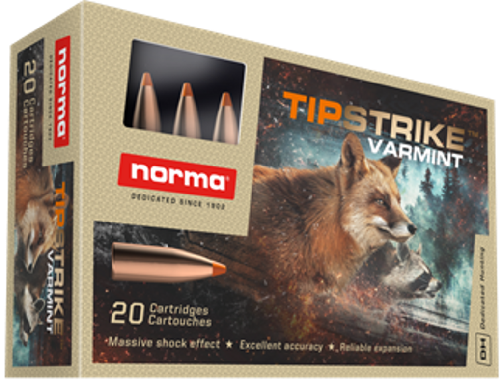 Norma 243Win Tipstrike varmint 76gr