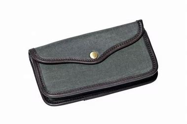 Pochette a balle plastifie verte