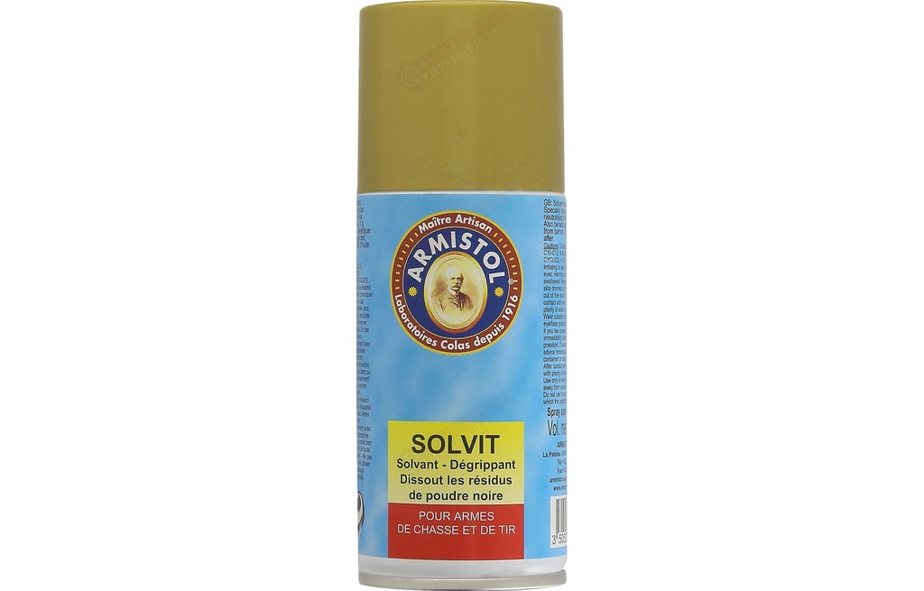 Armistol Aerosol solvit poudre noire 150ml