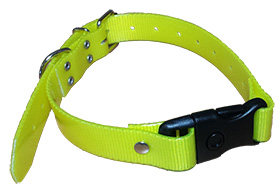 HB dog Collier fluo a clips 60cm Biothane