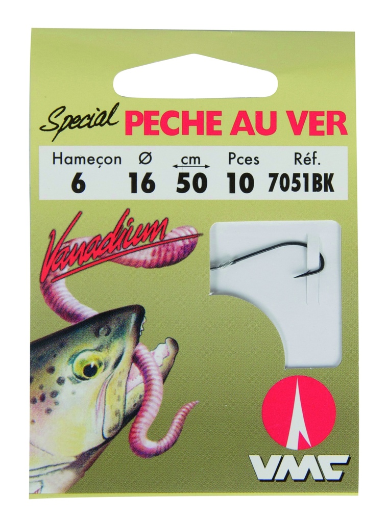 Vmc Hamecons montes special peche au ver