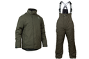 Fox Carp green silver winter suit