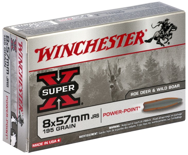 Winchester 8X57JRS superX 196gr
