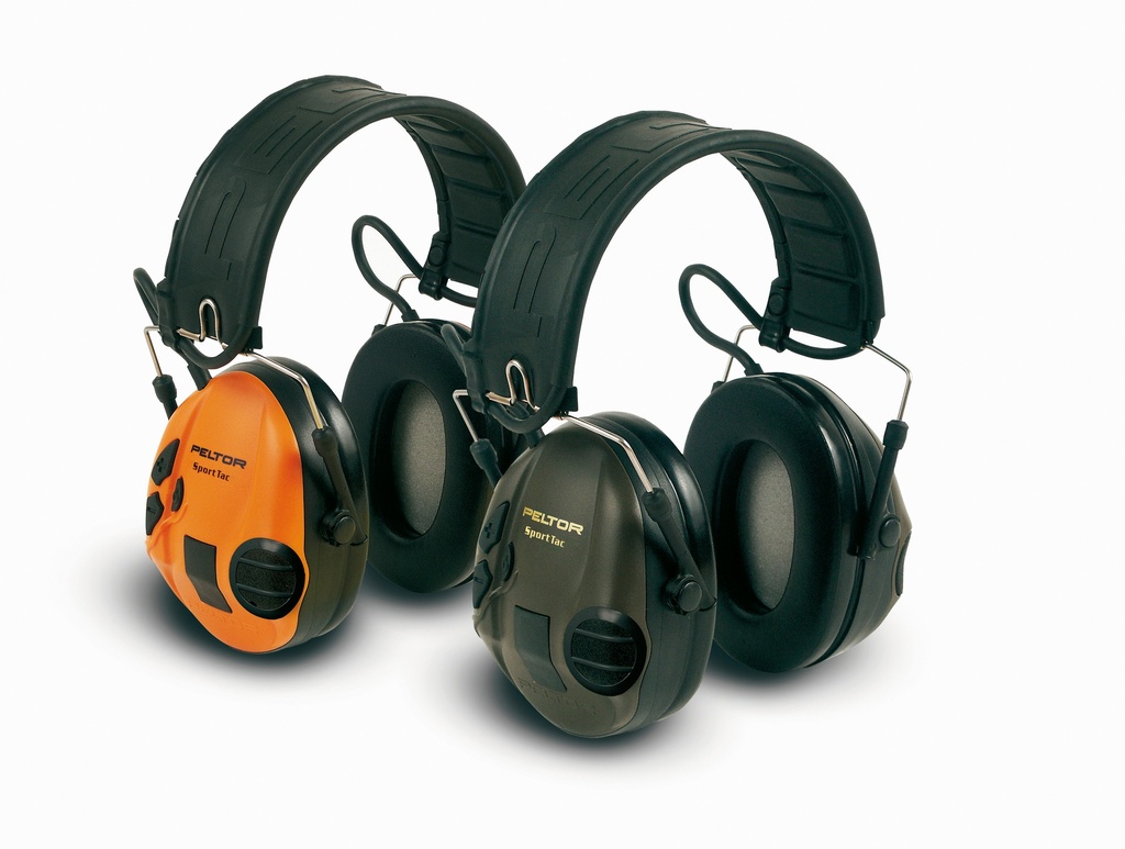 Peltor Casque electronique sporttac vert orange