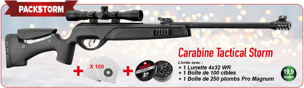 Gamo Pack tactical Storm 19.9J