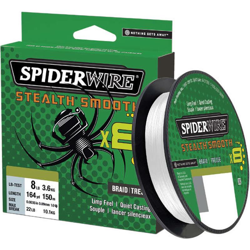 Spiderwire Stealth smooth 8 blanc