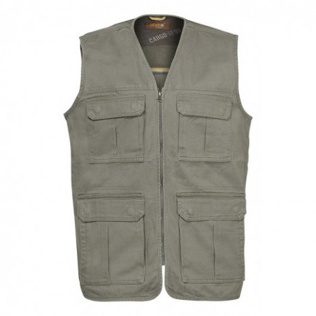 Percussion Gilet cargo beige