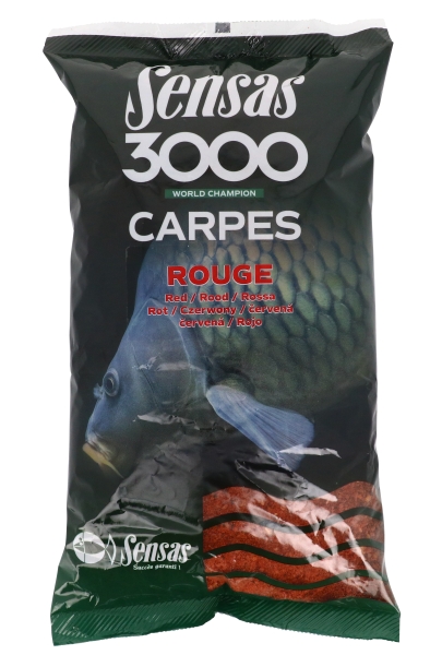 Sensas 3000 club carpe rouge 1kg