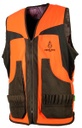 Treeland Gilet reversible orange camo forest