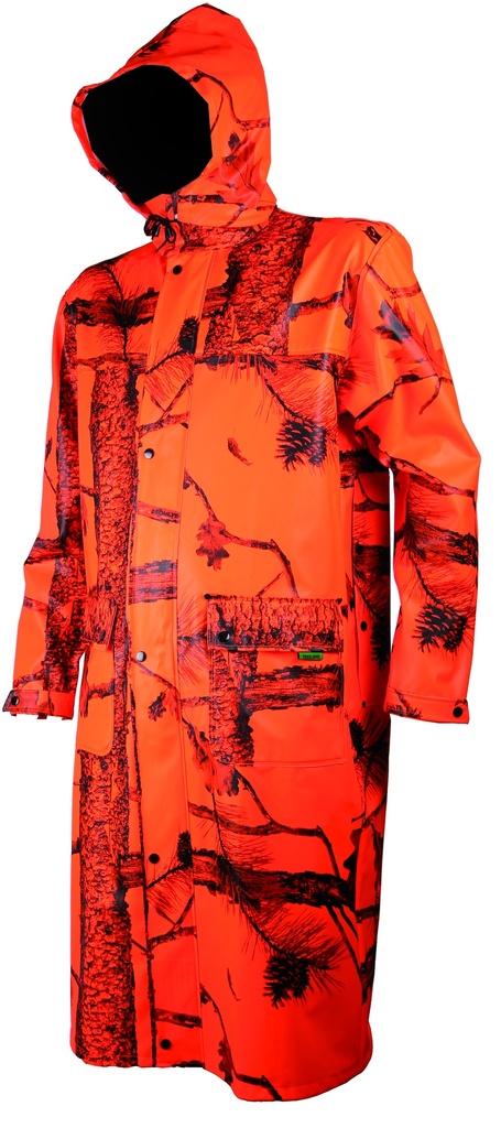 Treeland Manteau camo orange