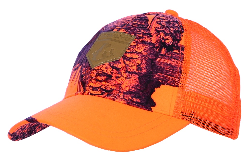 Somlys Casquette maille camo orange