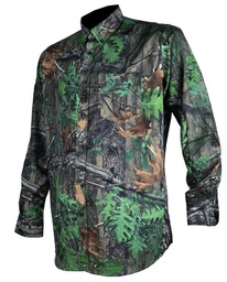 Somlys Chemise camo vert légere