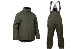 Fox Carp green silver winter suit