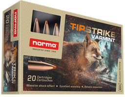 Norma 243Win Tipstrike varmint 76gr