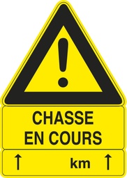 [M08374068] Chasse en cours triangulaire 100x70