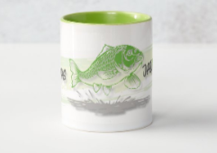 [4907721] Mug Carpe "J'peux pas j'ai peche"