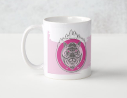 [4907723] Mug Chasseresse "J'peux pas j'ai chasse"