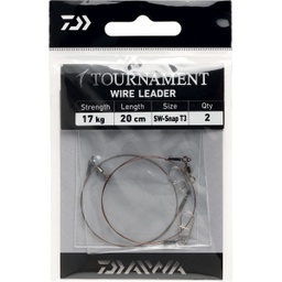 Daiwa Bas de ligne tournament wire leader 30cm