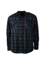 Treeland Chemise polaire vert bleu marine