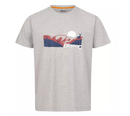 Blaser T-shirt Allgäu Mountain gris chiné