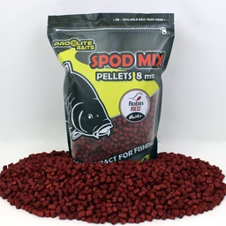 [5273335] Pro Elite Baits Spod mix pellets 8mm robin red
