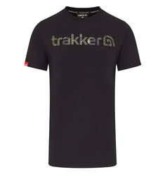 Trakker T-Shirt CR logo black camo