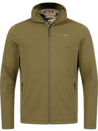 Blaser Hoody drain FZ dark olive